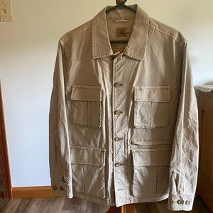 FLINT AND TINDER  Desert Field Jacket in Sand